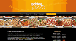 Desktop Screenshot of goldenpizza.com.au